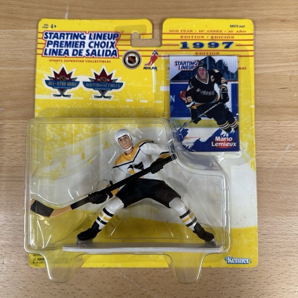 1997 NHL All Star Game Starting Lineup Mario Lemieux Pittsburgh Penguins Figure